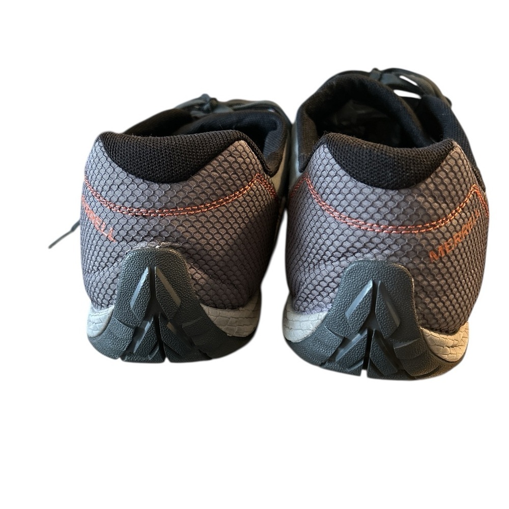 Merrell Parkway Emboss Lace Up Barefoot Vibram Sneakers in Castlerock Gray - 15 - Picture 4 of 10